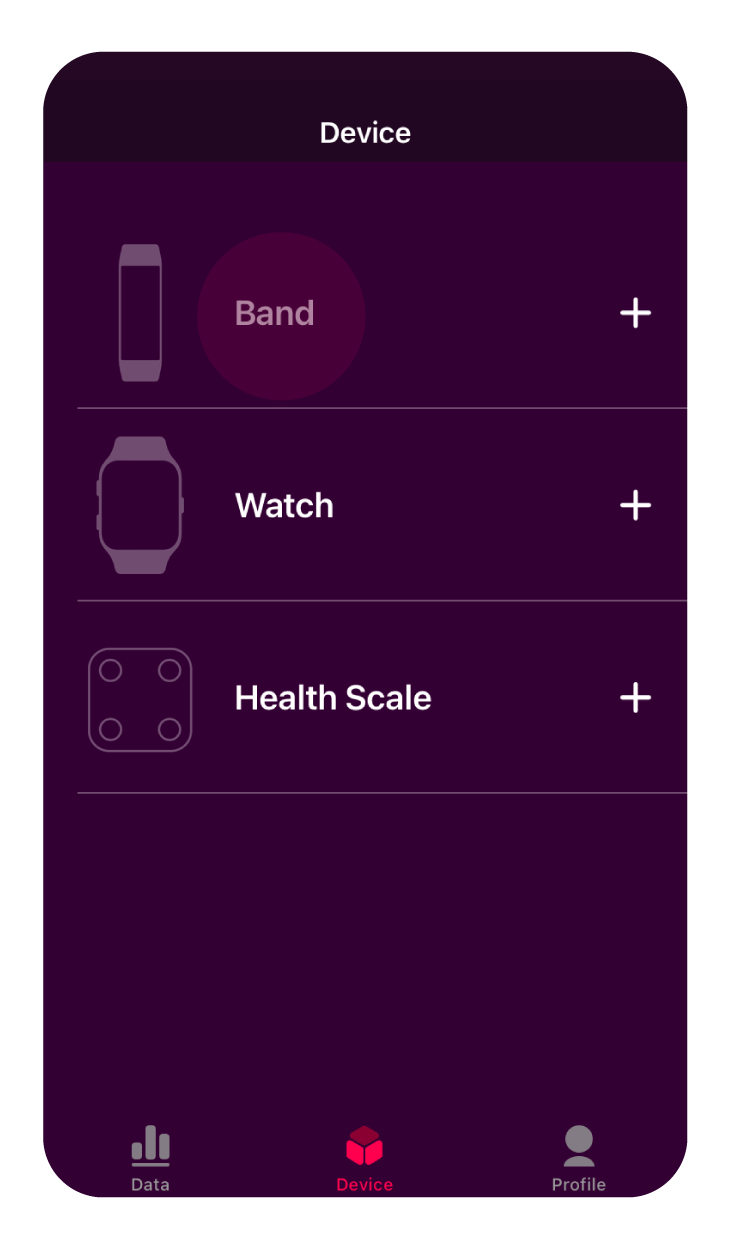 My app can't find my BioSense to pair